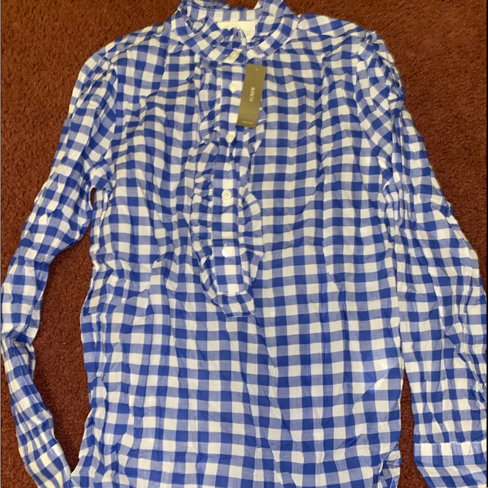 J crew button up